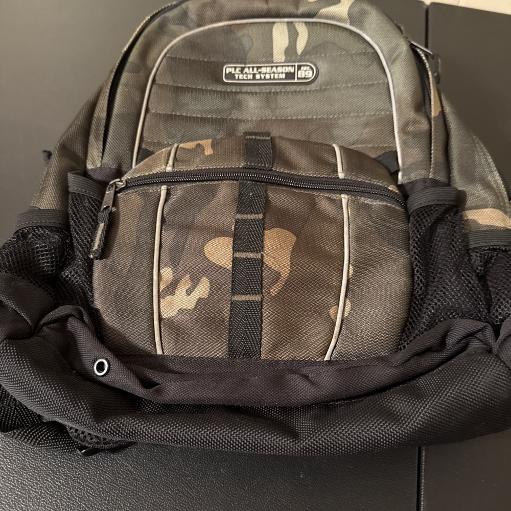Place Camo Backpack Medium Size